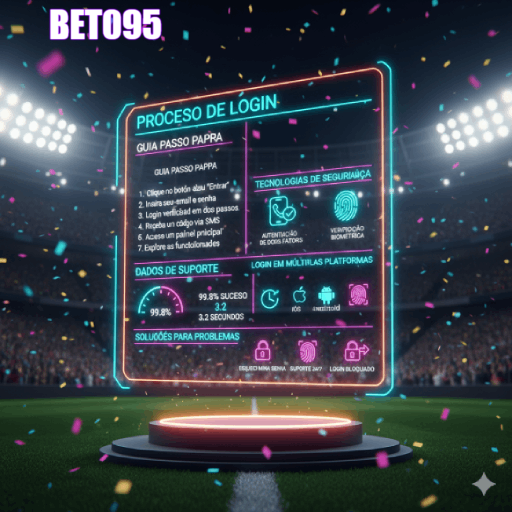 Interface de login BET095